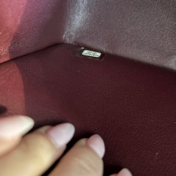 Authentic Chanel Classic Flap Jumbo Black Caviar SilverTone Hardware - Picture 14 of 15